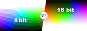 8 Bit vs 16 Bit Color