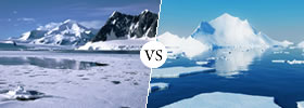 Antarctic vs Arctic