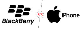 BlackBerry vs Iphone