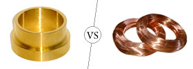 Brass vs Copper