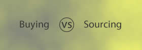 Buying vs Sourcing