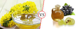 Canola Oil vs Grape Seed Oil
