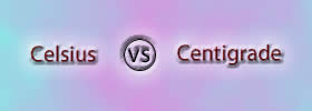 Celsius vs Centigrade