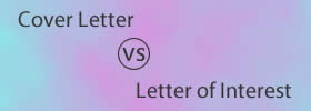 Cover Letter vs Letter of Interest