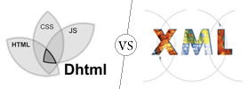 DHTML vs XML