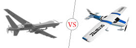 Drone vs RC Plane