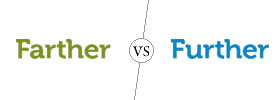Farther vs Further