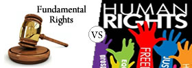 Fundamental Rights vs Human Rights