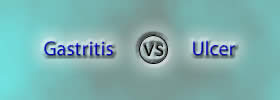 Gastritis vs Ulcer