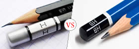 H vs HB Pencil