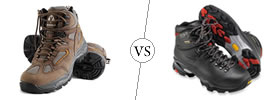 Hiking Boots vs Backpacking Boots