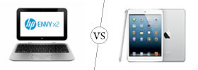 HP Envy X2 vs iPad