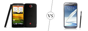 HTC One X+ vs Samsung Galaxy Note II