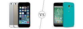 iPhone 5S vs Moto X