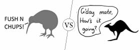 Kiwi vs Australian Accent