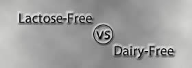 Lactose-Free vs Dairy-Free