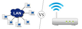 LAN vs Broadband