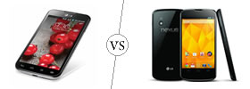 LG Optimus L7 II Dual vs Nexus 4 LG Optimus L7 II Dual vs Nexus 4
