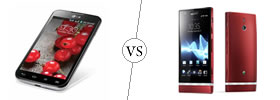 LG Optimus L7 II Dual vs Sony Xperia P