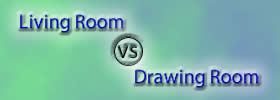Living Room vs Drawing Room