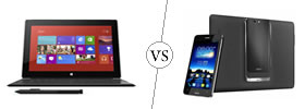 Microsoft Surface Pro vs Asus Padfone Infinity