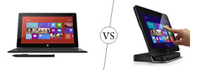 Microsoft Surface RT vs Dell Latitude 10 Windows Tablet