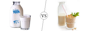 Milk vs Soy Milk