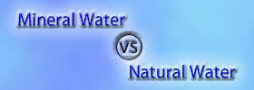 Mineral Water vs Natural Water