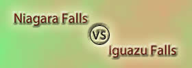 Niagara Falls vs Iguazu Falls
