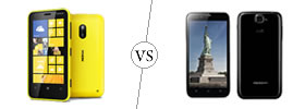 Nokia Lumia 620 vs Karbonn Titanium S5 Nokia Lumia 620 vs Karbonn Titanium S5