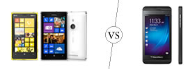 Nokia Lumia 925 vs Blackberry Z10