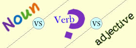 Noun vs Verb vs Adjective