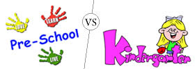 Preschool vs Kindergarten