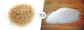 Raw Sugar vs White Sugar