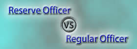Reserve Officer vs Regular Officer
