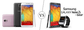Samsung Galaxy Note 3 vs Samsung Galaxy Note 3 with Gear Samsung Galaxy Note 3 vs Samsung Galaxy Note 3 with Gear