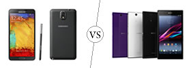 Samsung Galaxy Note 3 vs Sony Xperia Z Ultra