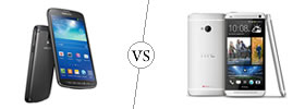 Samsung Galaxy S4 Active vs HTC One