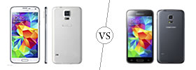 Samsung Galaxy S5 vs S5 Mini