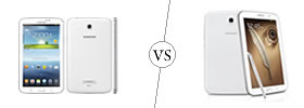 Samsung Galaxy Tab 3 7.0 vs Samsung Galaxy Note 8.0 Samsung Galaxy Tab 3 7.0 vs Samsung Galaxy Note 8.0