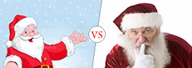 Santa Claus vs Father Christmas