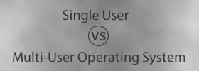 Single User vs Multi-User Operating System