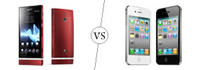 Sony Xperia P vs iPhone 4S