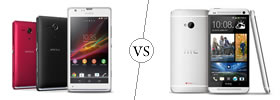 Sony Xperia SP vs HTC One