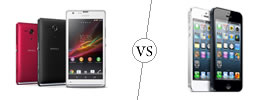 Sony Xperia SP vs iPhone 5