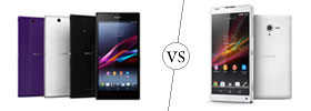 Sony Xperia Z Ultra vs Sony Xperia ZL
