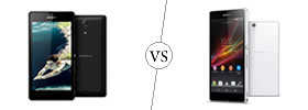 Sony Xperia ZR vs Sony Xperia Z Sony Xperia ZR vs Sony Xperia Z