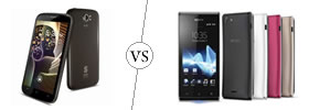 Spice Stellar Pinnacle Pro vs Sony Xperia J