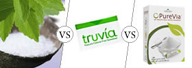 Stevia vs Truvia vs Purevia