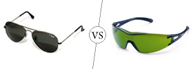 Sunglasses vs Goggles